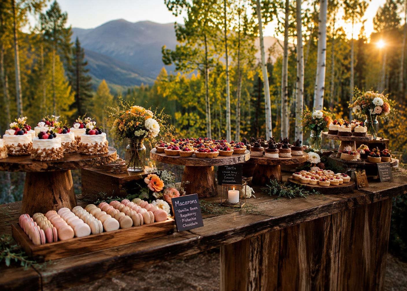 Mountain dessert bars